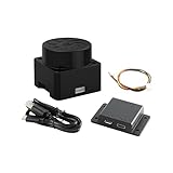 WayPonDEV T-mini Plus 360 Degrees 2D Lidar Sensor Scanner, 12m(40ft) ToF Micro Ranging Module Rangefinder for Robots Drones UAV Obstacle Avoidance, Support ROS/ROS2 Win Linux SDK