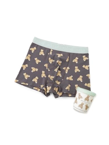 [ジェラート ピケ] 【HOMME】ベア柄ボクサーパンツ PMCP261944 メンズ DGRY Mの商品画像（Amazon）