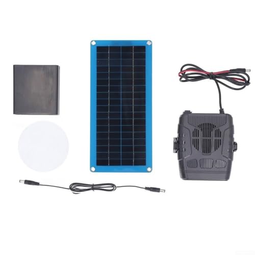 Kit de chauffage de serre à panneau solaire, maison compacte à énergie solaire pour animal domestique, petit chauffage de serre pour intérieur et extérieur (A)