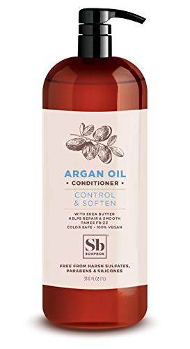 Soapbox Control & Soften Argan Oil Conditioner - 16 Oz #TOP10
