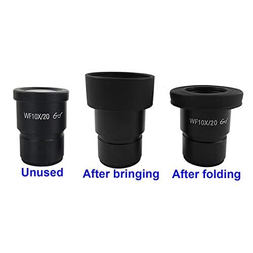 2 pcs/Set 34mm Diameter Rubber Eyepiece Cover Eyeguards Eye Shields Protection Stereo Microscope Telescope Monocular Binocular (Package 2) - Thumbnail 3