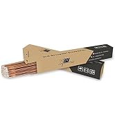 WIG lasstaven - lasdraad - lasadditief - ER 70S-3 staal - Ø 2,4 mm / lengte 500 mm / 1 kg ...