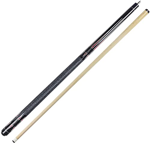 LIANGJUANG pool cues adult snooker cue tip Pool Cues 58 Inch Adult, 1/2 Split Pool Cue Stick Maple Entry-Level Nine-Ball Cue, Handmade Billiard Pool Cue 20Oz Good Elasticity/Good Toughness(Color:Singl