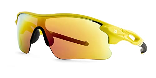 Image of Velocity Optics - S /VC2239 /C8R UV Protected Polycarbonate Lens Sports Sunglasses for Men Driving Cricket Fishing Cycling Sunglasses