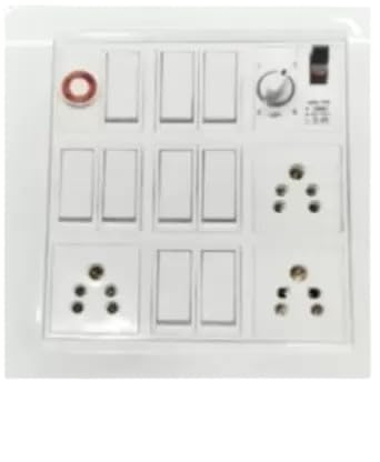 BAHUL Wall Surface Board no12 6 A Two Pin Socket