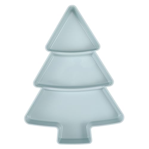 DOITOOL Snack-Serviertablett in Weihnachtsbaumform,...