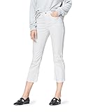 Corte por encima del tobillo find. BAY001019W170205 vaqueros mujer, Blanco, W28/L32 (Talla del Fabricante: Small)