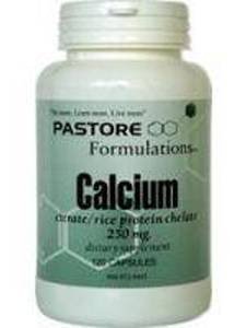 Pastore Formulations - Calcium Citrate 250 mg 120 caps by Pastore Formulations