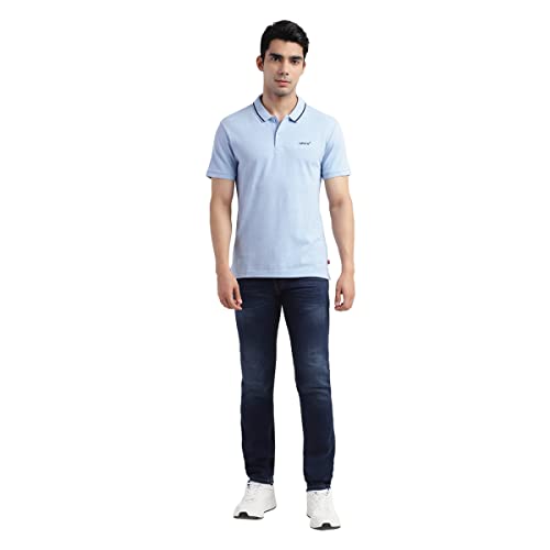 Image of Levi's Men's Regular Fit Solid Polo T-Shirt