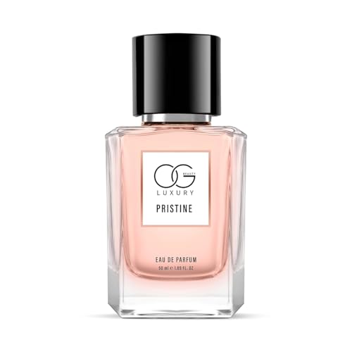 CREATION KRIVA (OG) BEAUTY LUXURY Pristine Eau De Parfum - Premium Long Lasting Scent with Notes of Black Pepper, Saffron, Rose, Agarwood, Musk, and Amber - 50ml