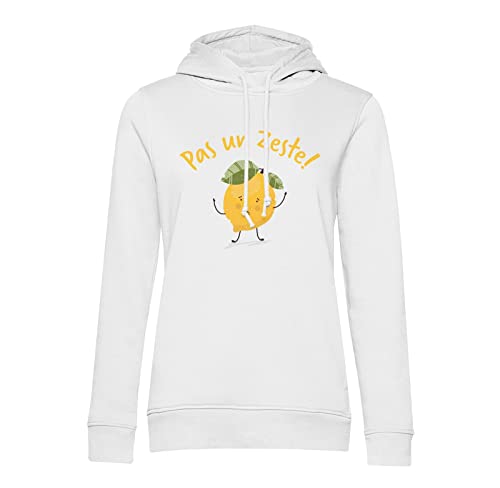 Sweat à capuche pas un zeste mignon pour un look humour citron unique