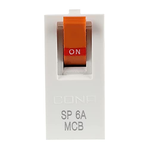 Image of CONA Status 10106 Modular MCB 6A SP -C Type|6A SP MCB Switch|6 Ampere Single Pole MCB|Electricial Accessories|Master Switch
