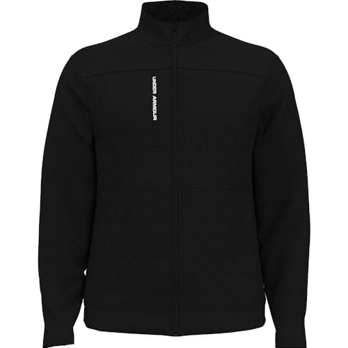 Chaqueta UA Storm Revo para hombre, Negro / Blanco - 001, Medium