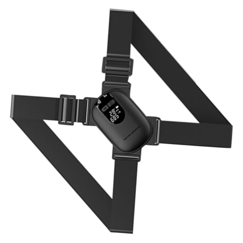 FRCOLOR 2 Sets Posture Belt Posture Strap Posture Trainer Band Electronic Posture Brace Straightener Body Posture Belt for Black Abs