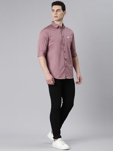 Image of Majestic Man Men Classic Slim Fit Pure Cotton Casual Shirt