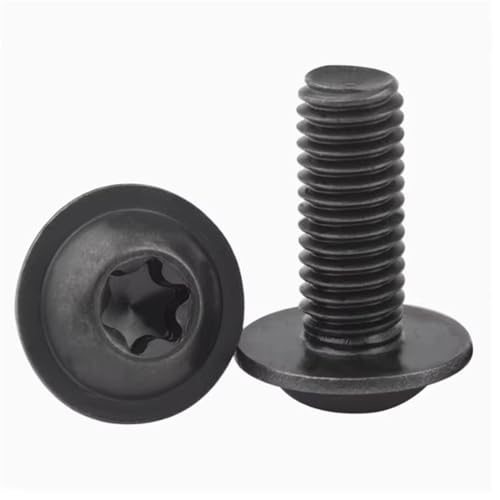 Vis à tête cylindrique M8 noire en acier inoxydable 304 torx durable