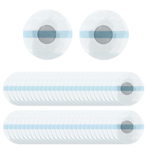 50 stuks hypoallergene kleefpleisters voor Freestyle Libre 2 & 3 glucosesensoren, waterdicht en ademend, ideaal voor dagelijks gebruik en sportieve activiteiten (set B)