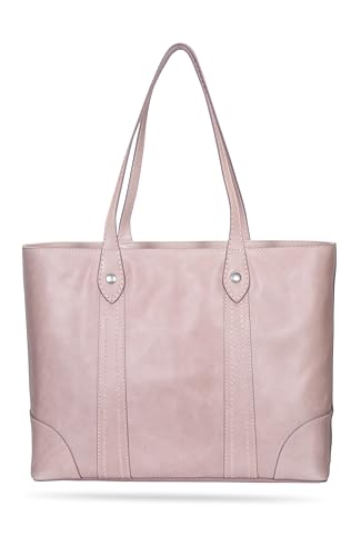 Image of Frye Women's Melissa Shopper Tote Bag, Stylist Large Handbag with Adjustable Strap & Pockets