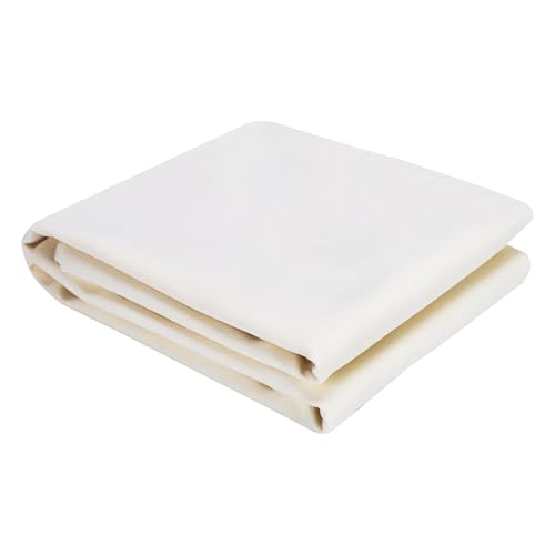 Rovang 10oz Heavy Duty Cotton Canvas Fabric | 60" Wide | Pre-Shrunk & Durable 100% Natural Canvas Material for Bags, Aprons, Crafts & Home Decor(1YD)