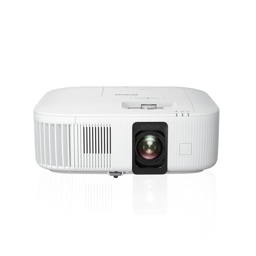 Epson EH-TW6150, Proyector 4K Pro-UHD Home Cinema & Gaming, 2800 lúmenes, Contraste 35.000:1, Lámpara Larga Duración 7500 Horas, Pantalla hasta 500”, Tecnología 3LCD