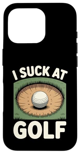 I Suck At Golf Loser Dad ȃW[N St X}zP[X iPhone 16 Pro p