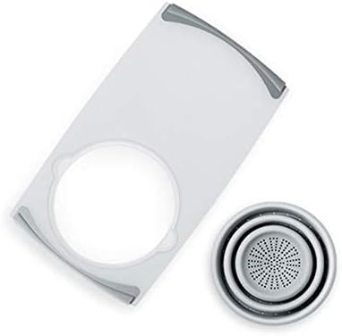 COKYIS Chopping Board Innovative And Versatile Three-in-one Cutting Board, Detachable And Foldable Drain Basket, Sink, Cutting Board, Oil-free Kitchen Tools