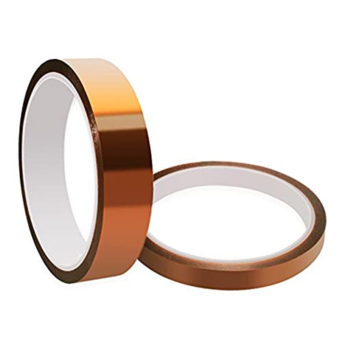 CIYODO Heat-Resistant Tape 4 Rolls High Temp Masking Tape for Soldering Automotive Sensors Easy to Clean No Residue