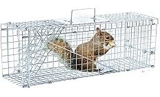 Trap cage-Good for Wild Cat Squirrel Rodents Rabbit to Release in Forest *Birds' Park* 2