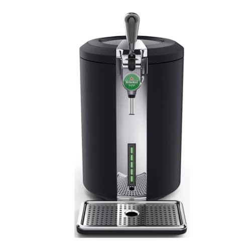 Krups Beertender Compact Ultimate, máquina de cerveza a presión, Espuma y temperatura perfectas, Barriles 5 L, YY5603FD