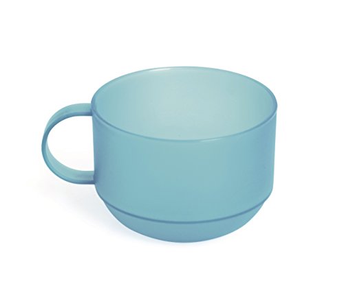 Excelsa Rainbow Tazza Jumbo 0.50 Litri, Azzurro, 11x11x8 cm