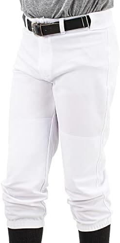 Franklin Sports Youth Knicker Baseball + Softball Pants - Knee High Pants for Kids - Knicker Style with Belt Loop
