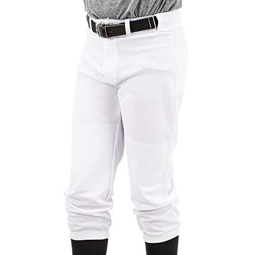 Franklin Sports Youth Knicker Baseball + Softball Pants - Knee High Pants for Kids - Knicker Style with Belt Loop