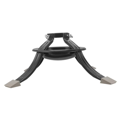 STOBAZA Round Base Christmas Tree Stand Home Xmas Tree Rack Sturdy and Decorative