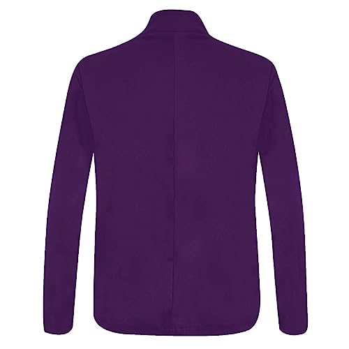 Women's Solid Color Fit Suit Jacket,Womens Trendy Fit Light Clothes4