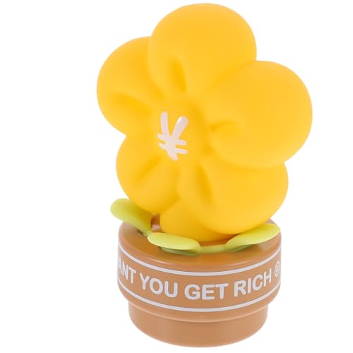 Lámpara de noche recargable USB de silicona en forma de flor miniatura 1