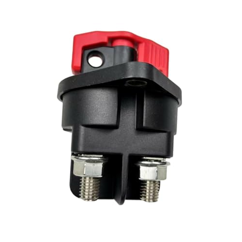 Battery Disconnect Switch 880175 for Dual Pole w Lock Out 48VDC 500 Amp 880175-0001 Red YDXFDPARTS