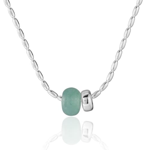 [Richight] VR qXC  f r[Y  lbNX Vv jZbNX O[ {Ő I[o CXr[Y `F[ Silver 925 Vo[ r[Y `F[ 40cm+4cmAWX^[