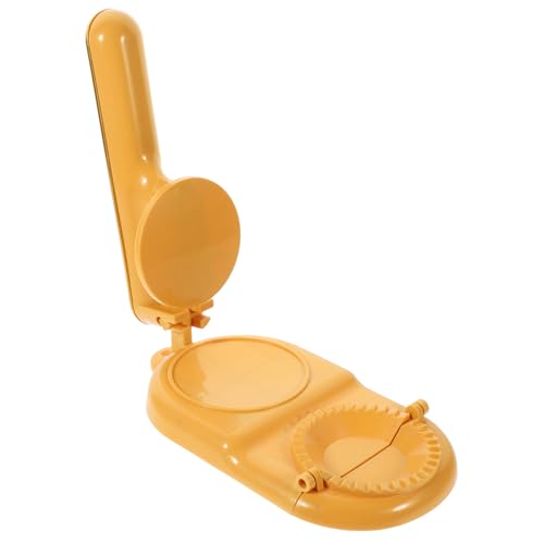 MAGICLULU Dumpling Press Molds 2-in-1 Manual Dumpling Maker Kitchen Gadget Easy to Use Dough Rolling Tool