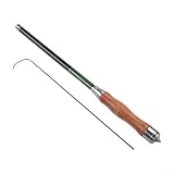 Caña de pescar ultraligera para micropesca en agua dulce, composición de carbono inspirada en Japón, curva de acción suave y gestión robusta del estrés (1.5)