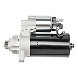 KAX New Starter Motor Fit for Volkswagen: 1996-2005 Jetta 1.9L, 1996-2006 Golf 1.9L, 1998-2006
