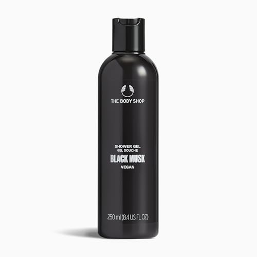 TheBodyShop Black Musk Shower Gel 250 ml, Deep and Dark Scent, Vegan