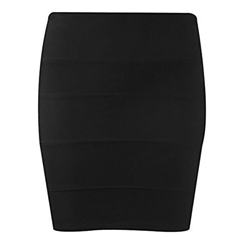 GirlzWalk Ladies Ribbed Zip Mini Skirt Cover