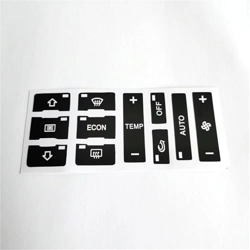 Boutons de clim usés ? Kit autocollants de réparation pour Audi A2 A3 8L