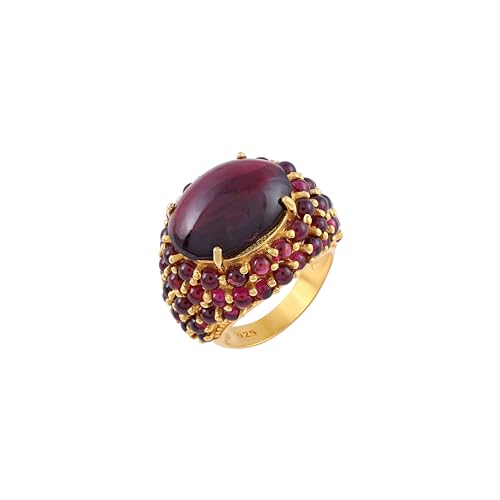 Bague cabochon violet argent 925 : fini les bijoux sans caractère