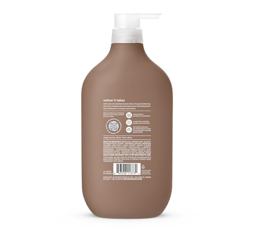 Image of Method Men Body Wash, Sandalwood and Vetiver, Paraben and Phthalate Free, Quick-Lathering Cleansers, Cruelty Free, 28 oz