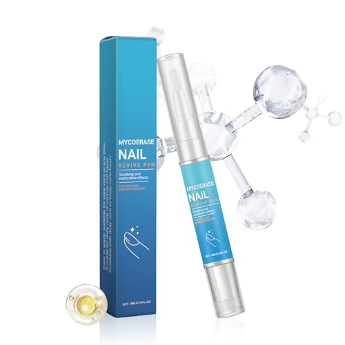 Yumneo Stylo de soin des ongles incarnés, 4 ml - Stylo fortifiant pour le renouvellement des ongles des doigts - Applicateur pour la maison, le quotidien, les voyages, les salons de réparation, le