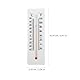EXCEART 2Er Set Thermometer SchlüSselversteck Outdoor - Kunststoff Wandthermometer FüR Innen Und AußEn Versteck FüR ErsatzschlüSsel Dekoratives Hygrometer