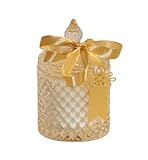 Soja Dreidochtkerze Duftkerze in Dekorativen Glas - Duft inspiriert von Gold Rush Lady Million