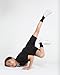 Dance Shorts for Kids Training Gear for Contemporary, Jazz, Hip Hop, Tap, Ballroom Unisex for Girls & Boys, All Styles (US, Alpha, Medium, Regular, Charcoal Black)