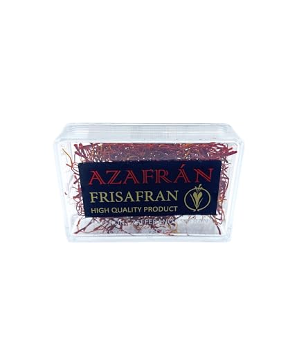 FRISAFRAN | Azafrán en Hebras | 2g | Azafrán especia en hebra | especia de azafran | Especia para cocinar | Azafrán en Polvo | azafrán tradicional | Azafrán en Sobres | 100% natural | azafrán puro